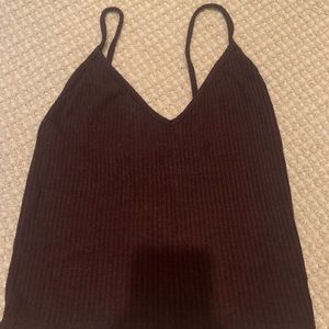 BRANDY MELVILLE lorene tank in maroon